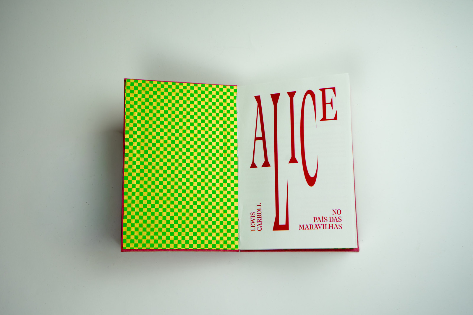 Alice in Wonderland spread, page two.