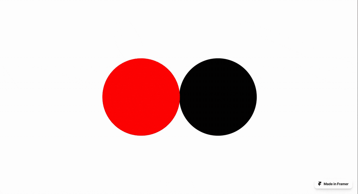 Blind Spot — site interaction recording, red typography revealed on hover over black background