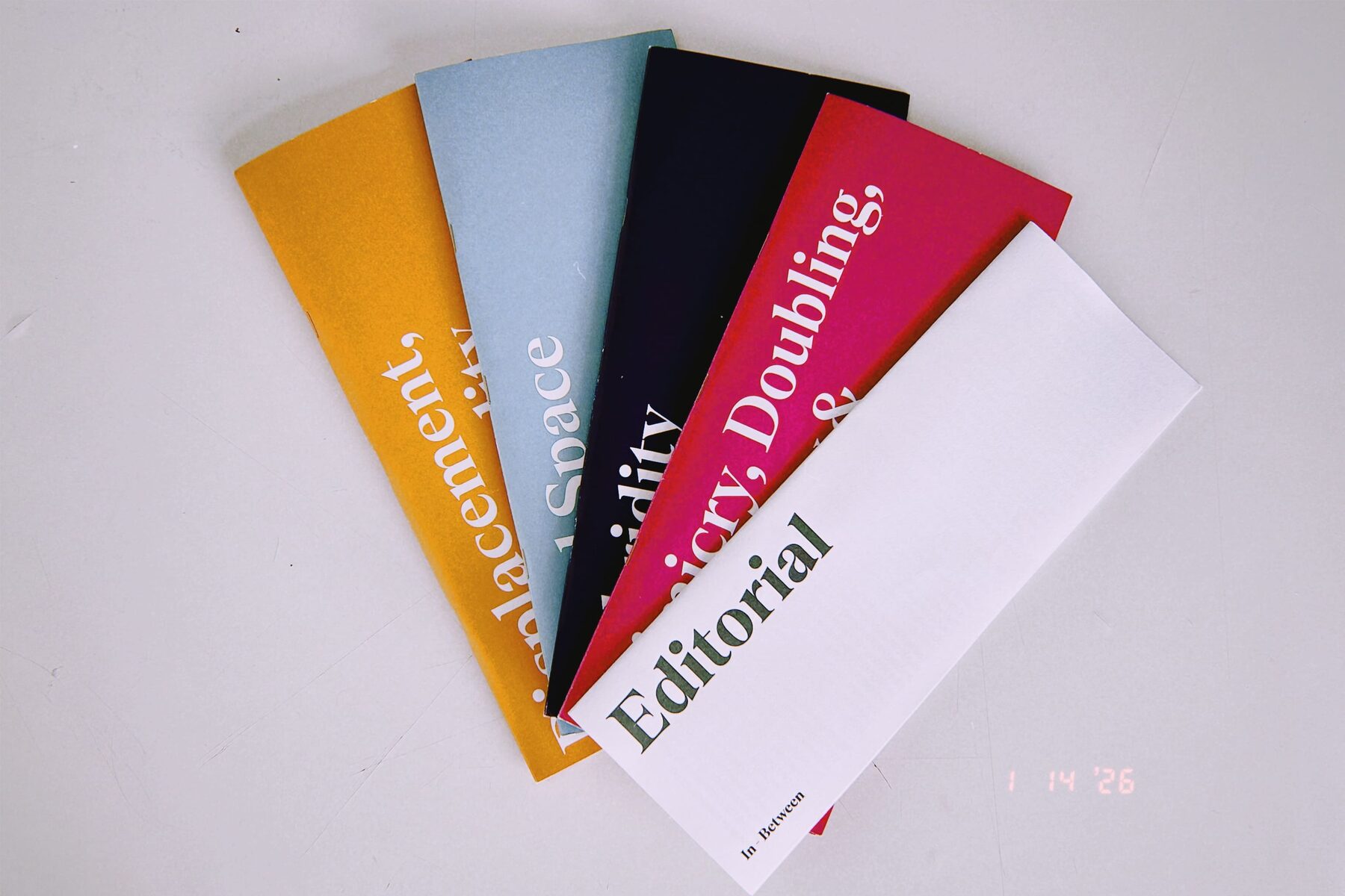In-Between editorial book set